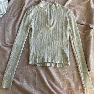 Tight Grey Long Sleeve